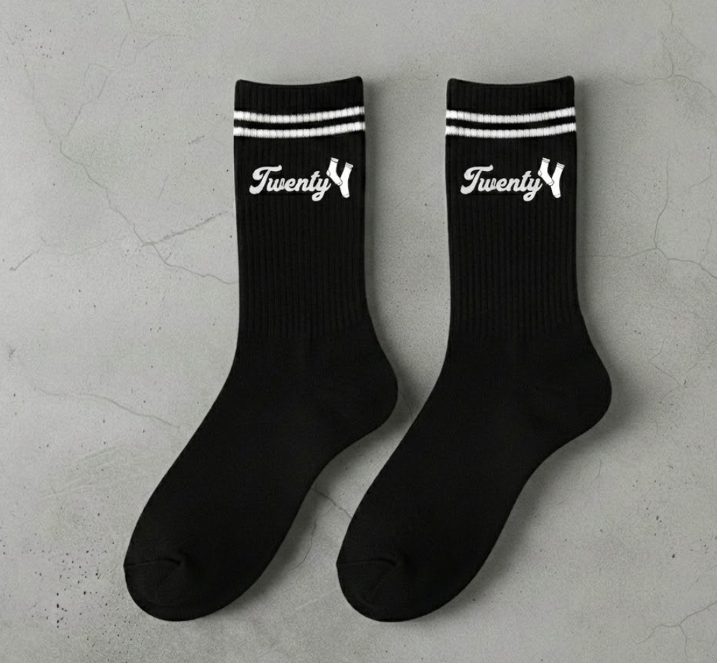Bamboo Performance Ankle Socks – Black