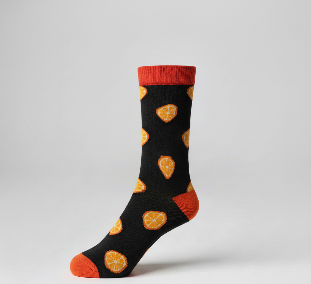 Orange Socks
