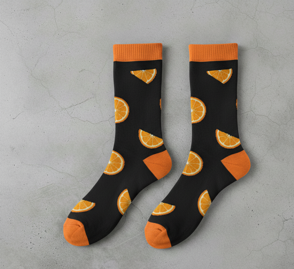 Orange Socks